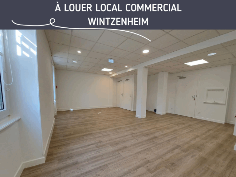 location local commercial Wintzenheim - Centre-Alsace Habitat