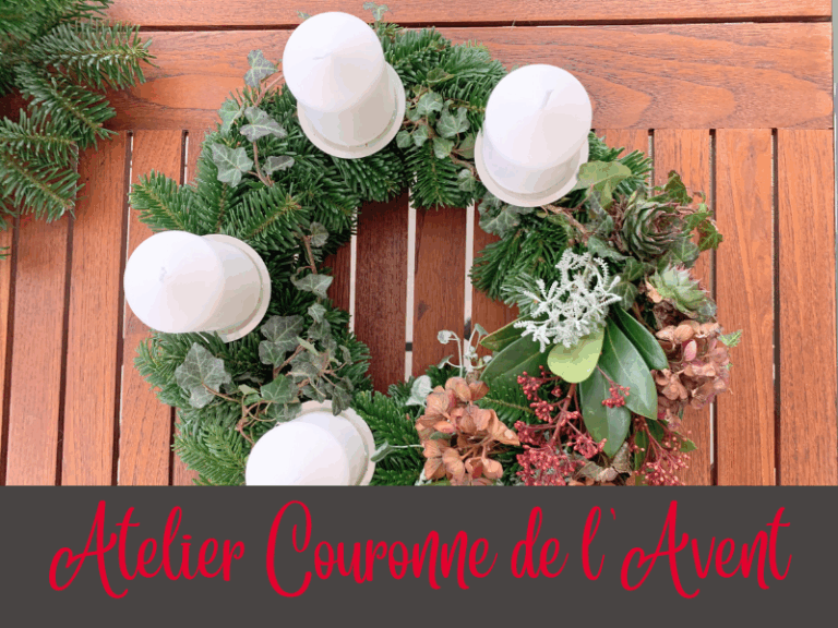 Atelier couronne de l’Avent