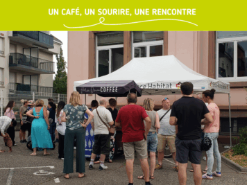 Café équitable, lien social Centre-Alsace Habitat