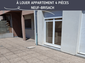 location appartement Neuf-Brisach