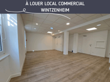 location local commercial Wintzenheim - Centre-Alsace Habitat